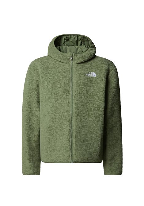 The North Face Shasta Reversible Jacket Taupe Green Junior THE NORTH FACE | Jackets | NF0A88TP-C8I